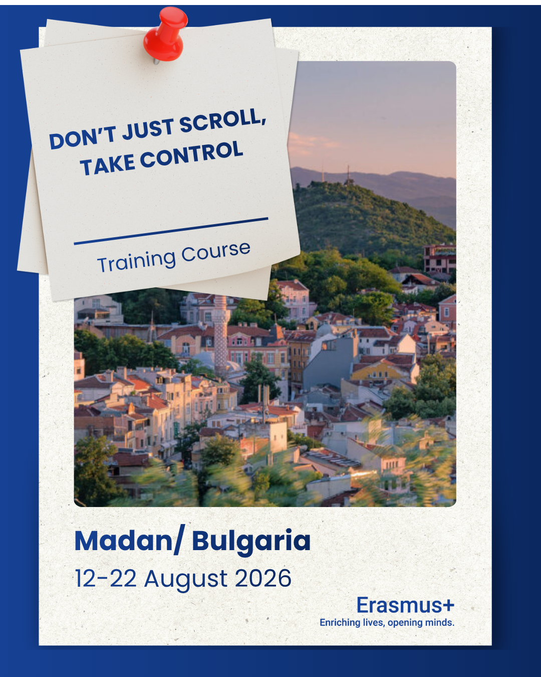 Erasmus+ Training Course in Madan, Bulgaria!