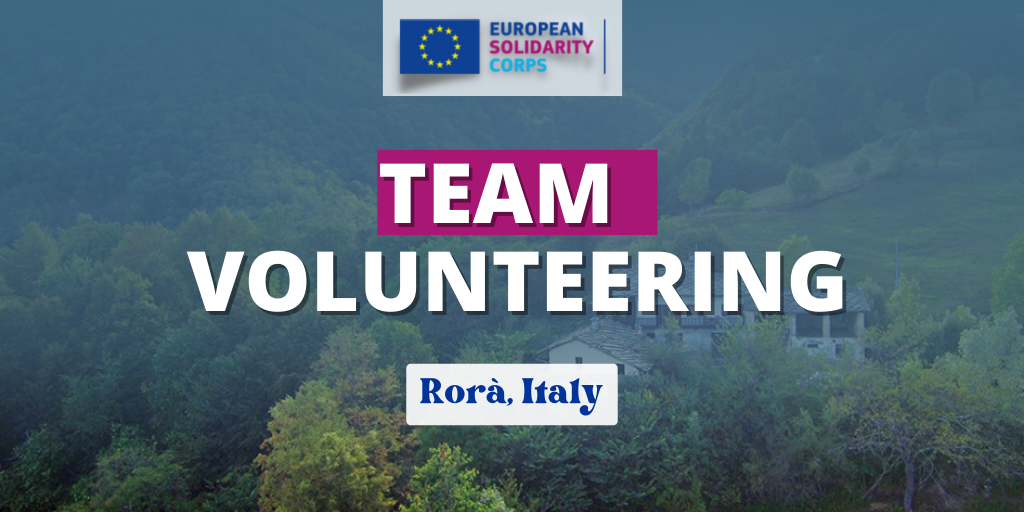 Team Volunteering project in Italy!