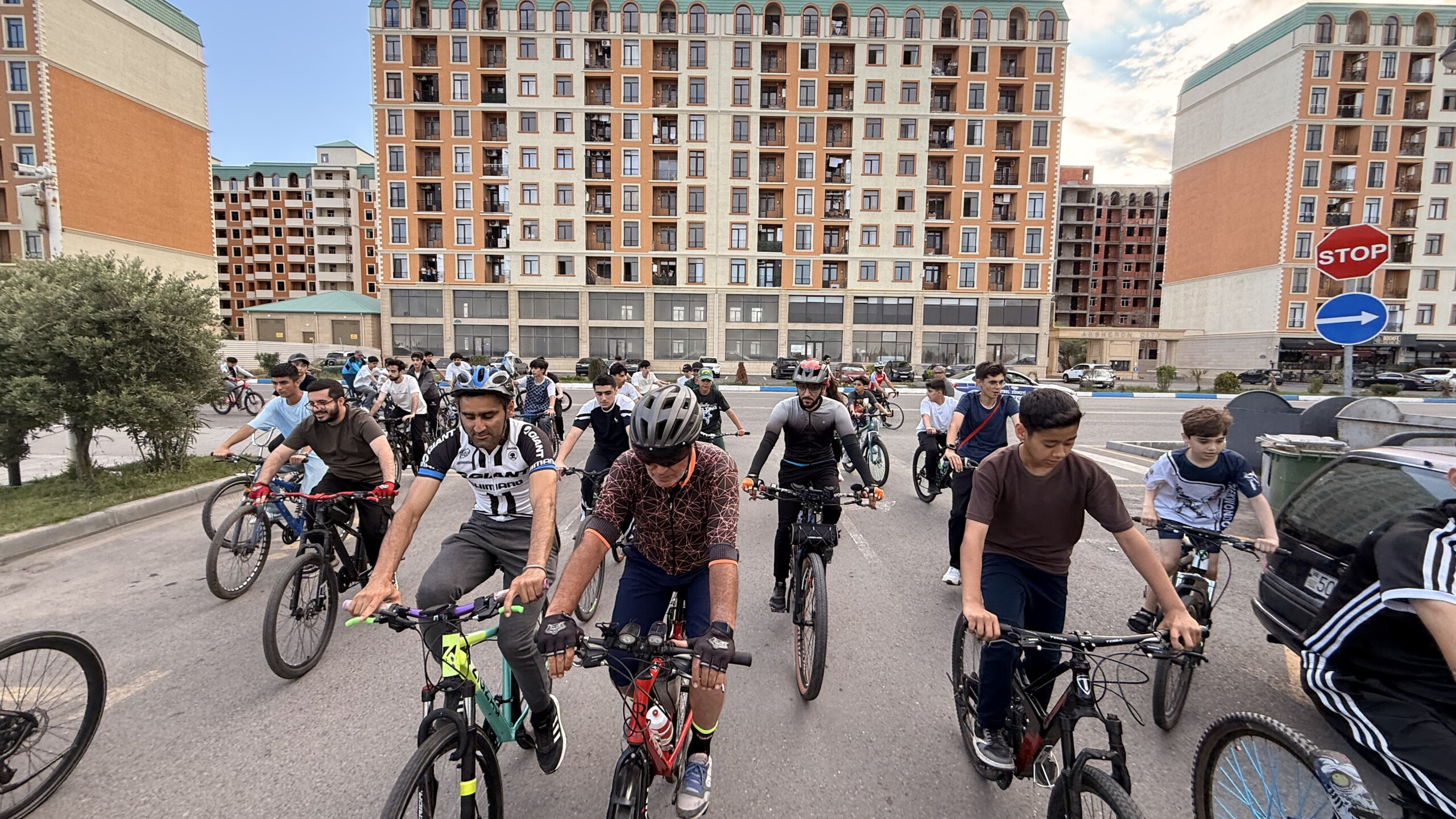 Common Sense Youth Organization organized a Mass Cycling Ride in Sumgait