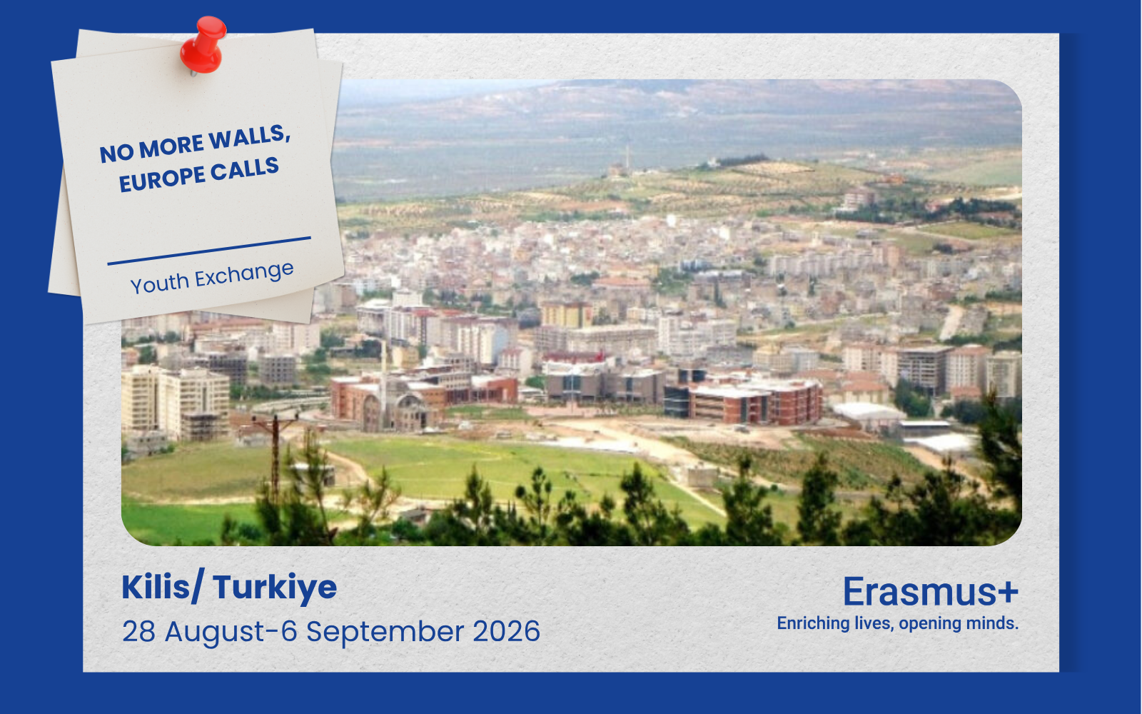 Erasmus+ Youth Exchange in Kilis, Turkiye!