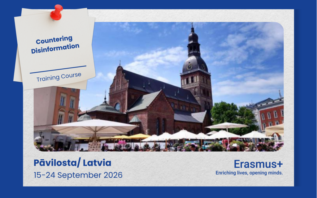 Erasmus+ Training Course in Pāvilosta, Latvia!